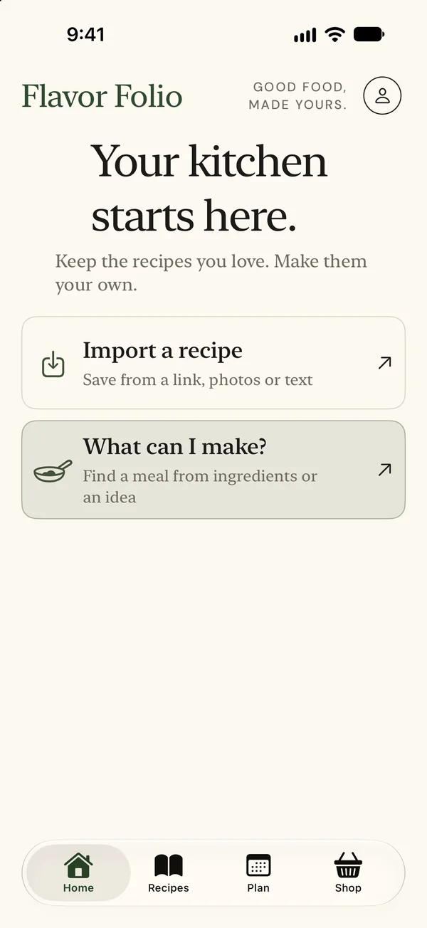 A fresh start on Home